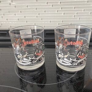 Nutella UEFA soccer glasses